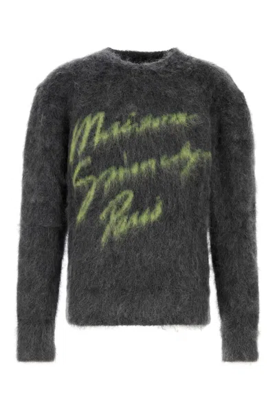 Givenchy Charcoal Mohair Blend Sweater