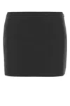 Givenchy Charcoal Wool Mini Skirt