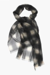 GIVENCHY CHECK CASHMERE SCARF