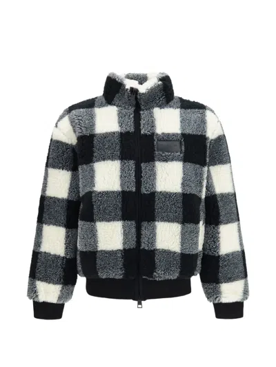 GIVENCHY CHECKED BOMBER JACKET