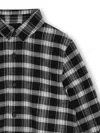 Givenchy Check-pattern Long-sleeve Shirt In Black