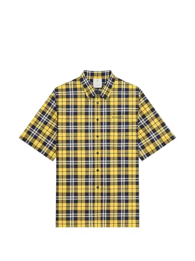 Givenchy Check-pattern Short-sleeve Shirt In Multi