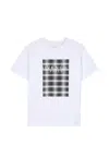Givenchy Check-print Logo-print T-shirt In White