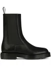 Givenchy Squared Box Leather Chelsea Boots