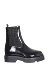 Givenchy Black Squared Chelsea Boots