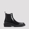 Givenchy Man Black Smooth Leather Chelsea Boot In Black