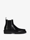 Givenchy Man Black Smooth Leather Chelsea Boot
