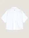 Givenchy Shirt In Poplin In White