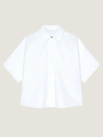 Givenchy Shirt In Poplin In White