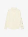 Givenchy Shirt In Silk With Laces With Hg Embroidery In White