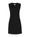 Givenchy Black Stretch Viscose Blend Mini Dress In Black