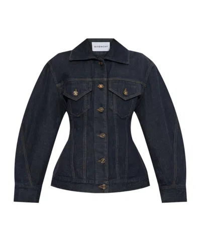 GIVENCHY GIVENCHY CHEST POCKET DENIM JACKET