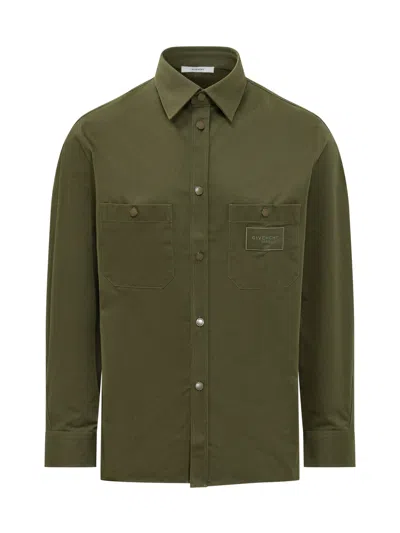Givenchy Chic Casual Shirt In Khaki