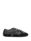Givenchy Chic Leather Sneakers In Black