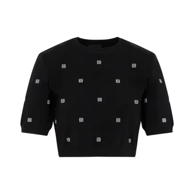 Givenchy Chic Logo Pullover For Women In Black