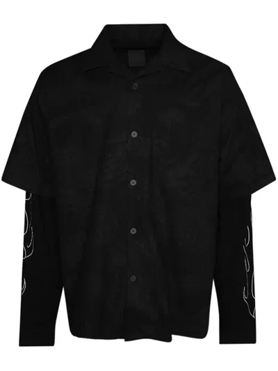 Givenchy Chinese New Year Shirt In Black
