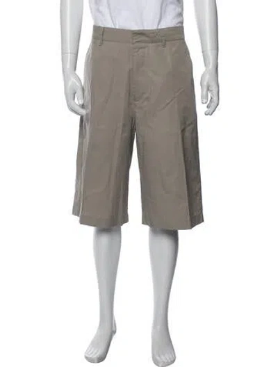Pre-owned Givenchy Chino Shorts W/ Tags In Grey