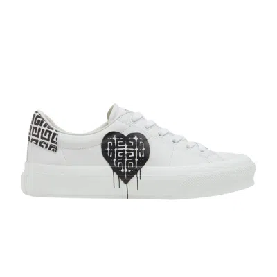 Pre-owned Givenchy Chito X  Wmns City 'heart 4g Tag Effect' | White | Women's Size 40