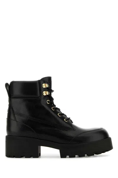 Givenchy Chunky Platform Lace-up Boot In Black