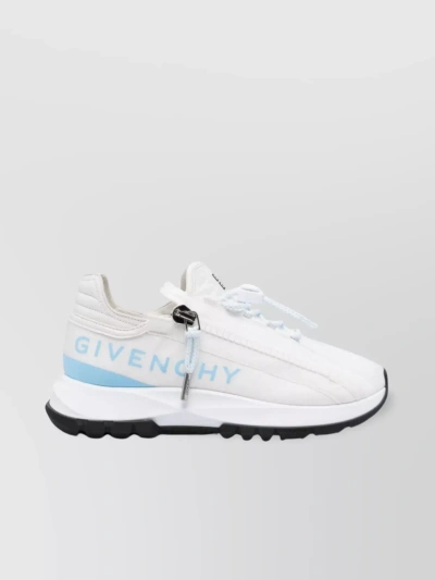 Givenchy Chunky Rubber Sole Round Toe Sneakers In White