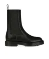 Givenchy Squared Box Leather Chelsea Boots In Black
