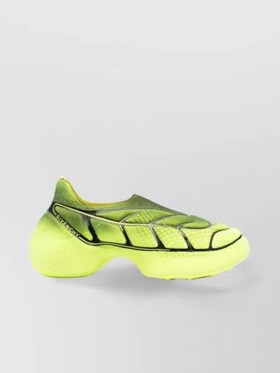 Givenchy Chunky Sole Slip-on Mesh Trainers In Black