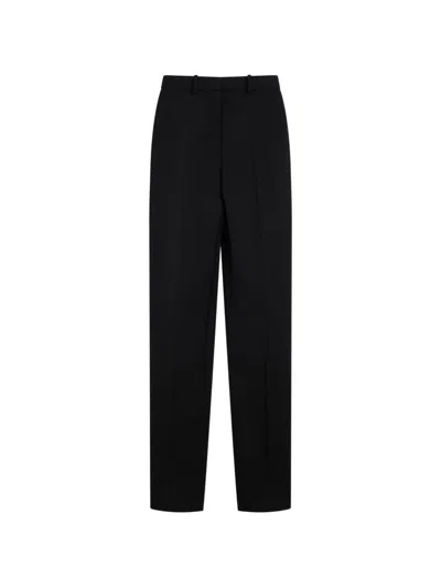 Givenchy Cigarette Pants In Wool In Black