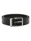 Givenchy Smooth Leather Gentleman Belt Accessories In White