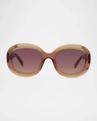 Givenchy City 52mm Round Sunglasses In Pink /othe