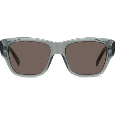 Givenchy City 53mm Geometric Sunglasses In Gray