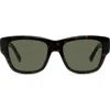 Givenchy City 53mm Geometric Sunglasses In Green