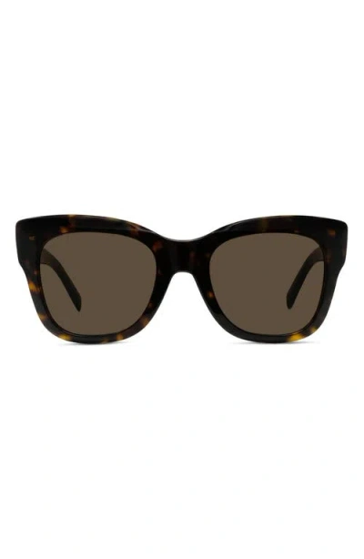 Givenchy City 53mm Gradient Geometric Sunglasses In Black
