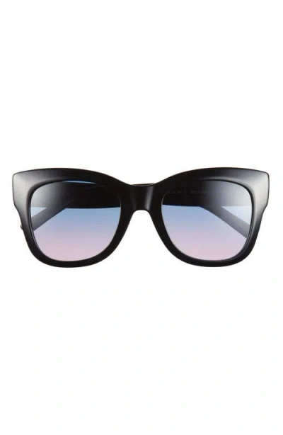 Givenchy City 53mm Gradient Geometric Sunglasses In Black