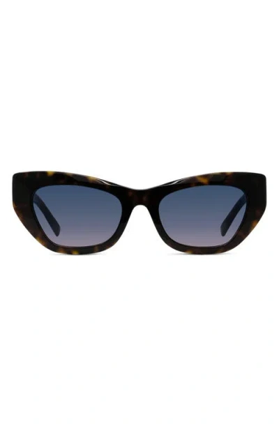 Givenchy City 54mm Cat Eye Sunglasses In Black
