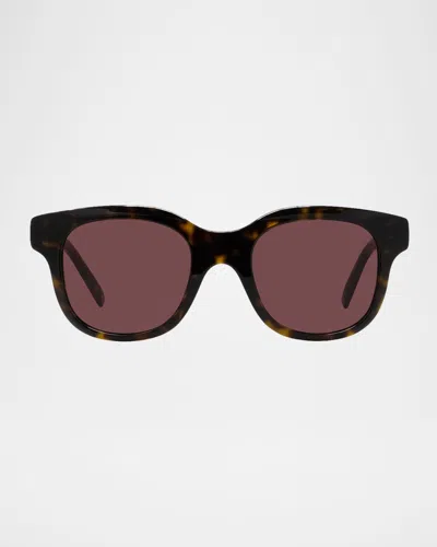 Givenchy City Acetate Sunglasses In Brown