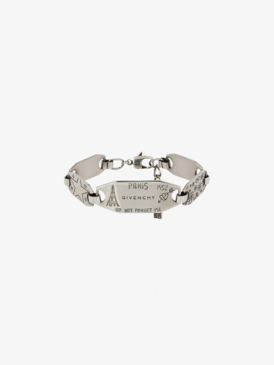 Givenchy City Bracelet In Metal In Metallic