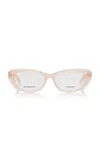 Givenchy City Cat-eye Acetate Glasses In Neutral