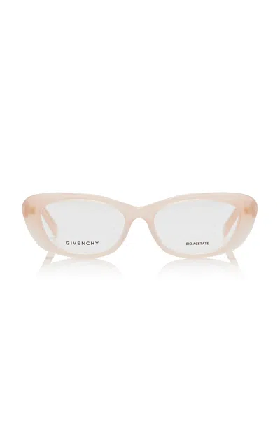 Givenchy City Cat-eye Acetate Glasses In Neutral