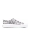 Givenchy City Sneakers In 4g Jacquard In White