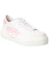 Givenchy City Leather Platform Sneaker In White