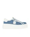 Givenchy City Leisure Sports Shoes With Thick Soles In Blue