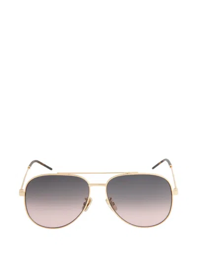Givenchy City Pilot-frame Sunglasses In Gold