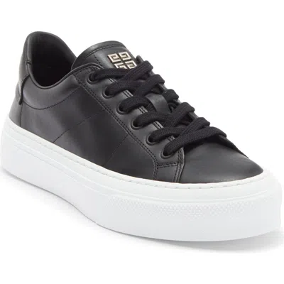 Givenchy City Platform Sneaker In Black