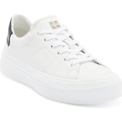 Givenchy City Platform Sneaker In White