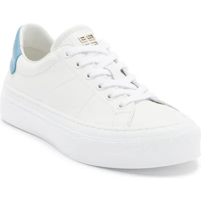Givenchy City Platform Sneaker In White