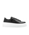 Givenchy Black City Platform Sneakers In Black
