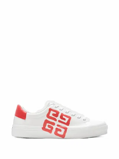 Givenchy City Sport 4g Sneakers In White