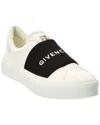 Givenchy City Sport Leather Sneaker In Neutral