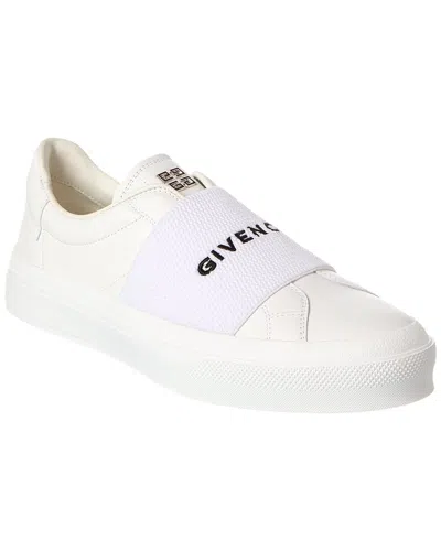 Givenchy City Sport Leather Sneaker In White