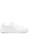 GIVENCHY CITY SPORT LEATHER SNEAKERS WITH SIGNATURE 4G MOTIF AND BRANDED DETAILS FOR MEN